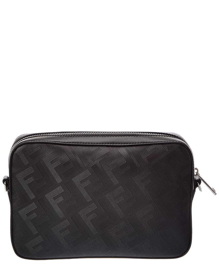 FENDI Fendi Diagonal Leather Camera Bag