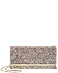 Jimmy Choo Jimmy Choo Milla Glitter Wallet On Chain