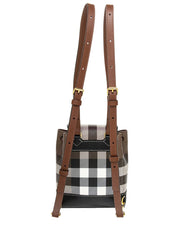 Burberry Canvas & Leather Micro Backpack