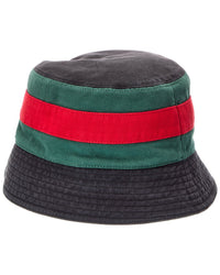 Gucci Gucci Gg Web Small Canvas Toiletry Case