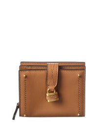 Chloé Chloé Paddington Square Leather Card Case