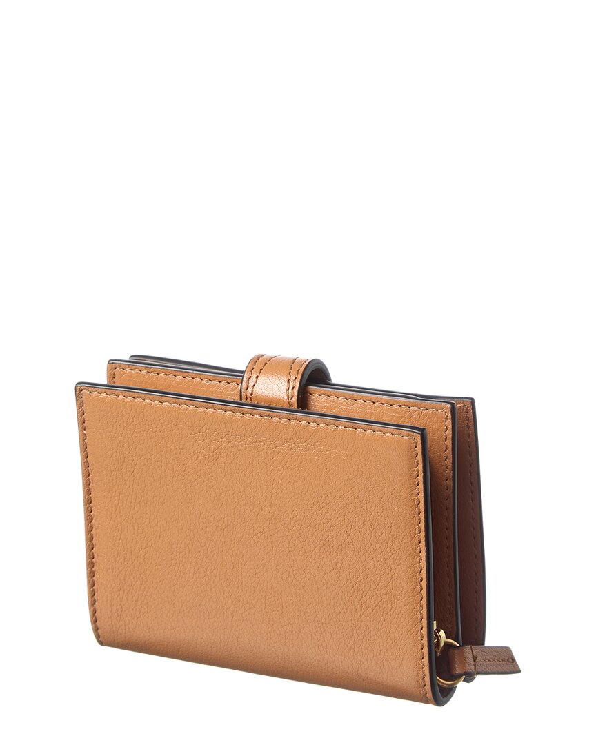 Chloé Chloé Paddington Square Leather Card Case