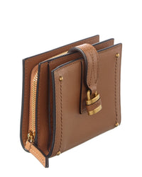 Chloé Chloé Paddington Square Leather Card Case