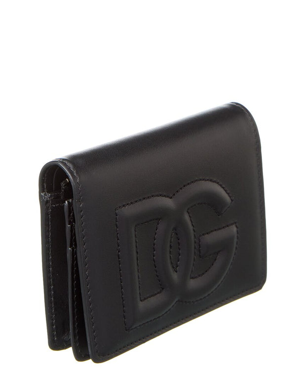 Dolce & Gabbana Dg Logo Leather Card Case