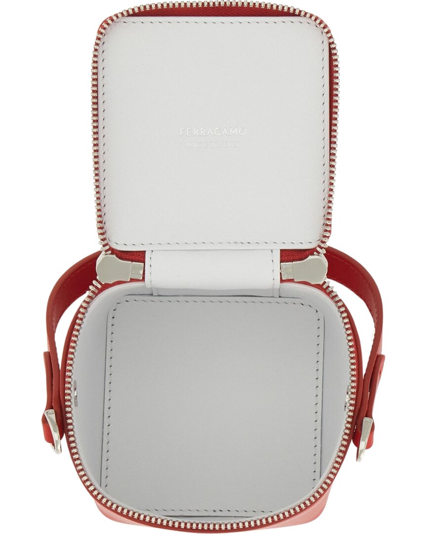 Ferragamo Leather Vanity Case