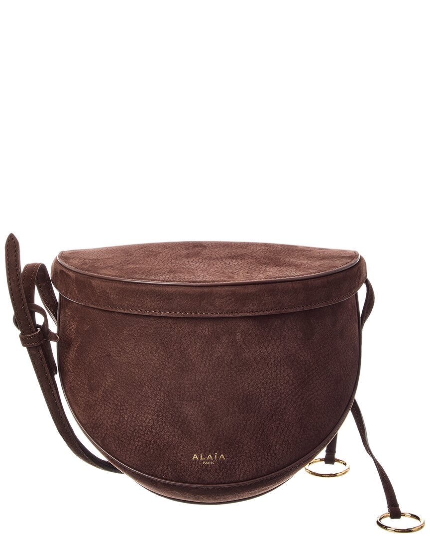 Alaïa Hip Suede Shoulder Bag