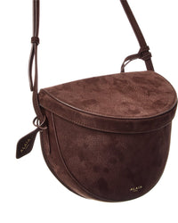 Alaïa Hip Suede Shoulder Bag