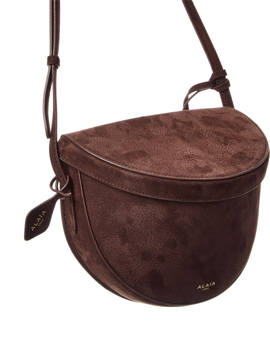 Alaïa Hip Suede Shoulder Bag