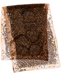 Jimmy Choo Jimmy Choo Logo Silk Scarf
