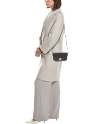 Celine Small Triomphe Canvas & Leather Crossbody