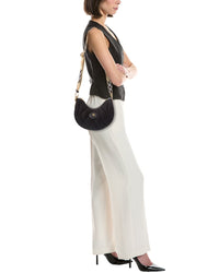Burberry Burberry Horseshoe Quilted Canvas Hobo Bag