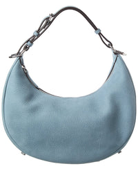 FENDI Fendi Fendigraphy Small Leather Hobo Bag