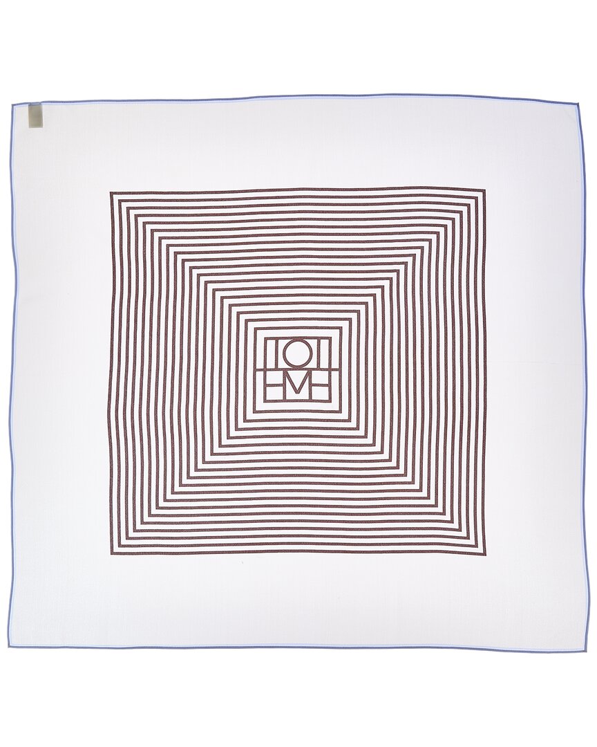 TOTEME Toteme Monogram Silk Scarf