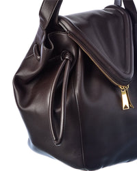 Bottega Veneta Beak Leather Bucket Bag