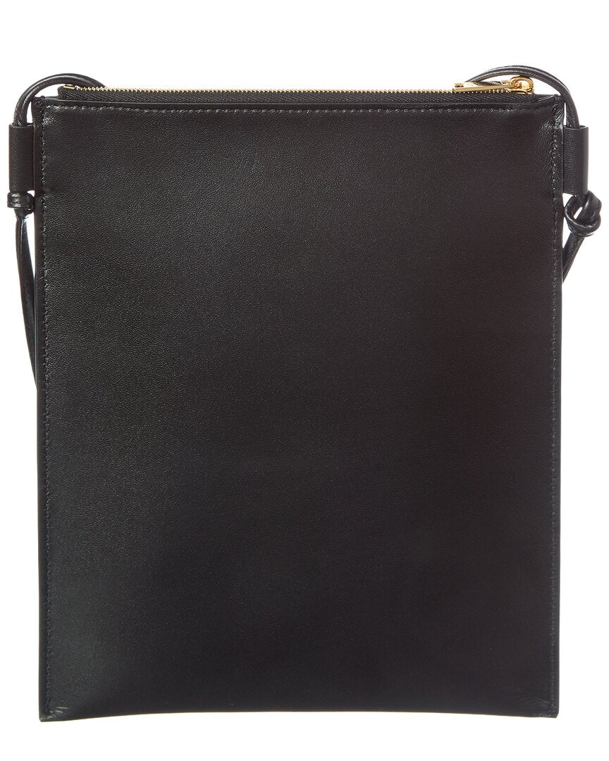 CELINE Celine Logo Leather Crossbody
