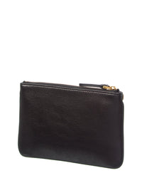 Valentino Vlogo Signature Leather Pouch