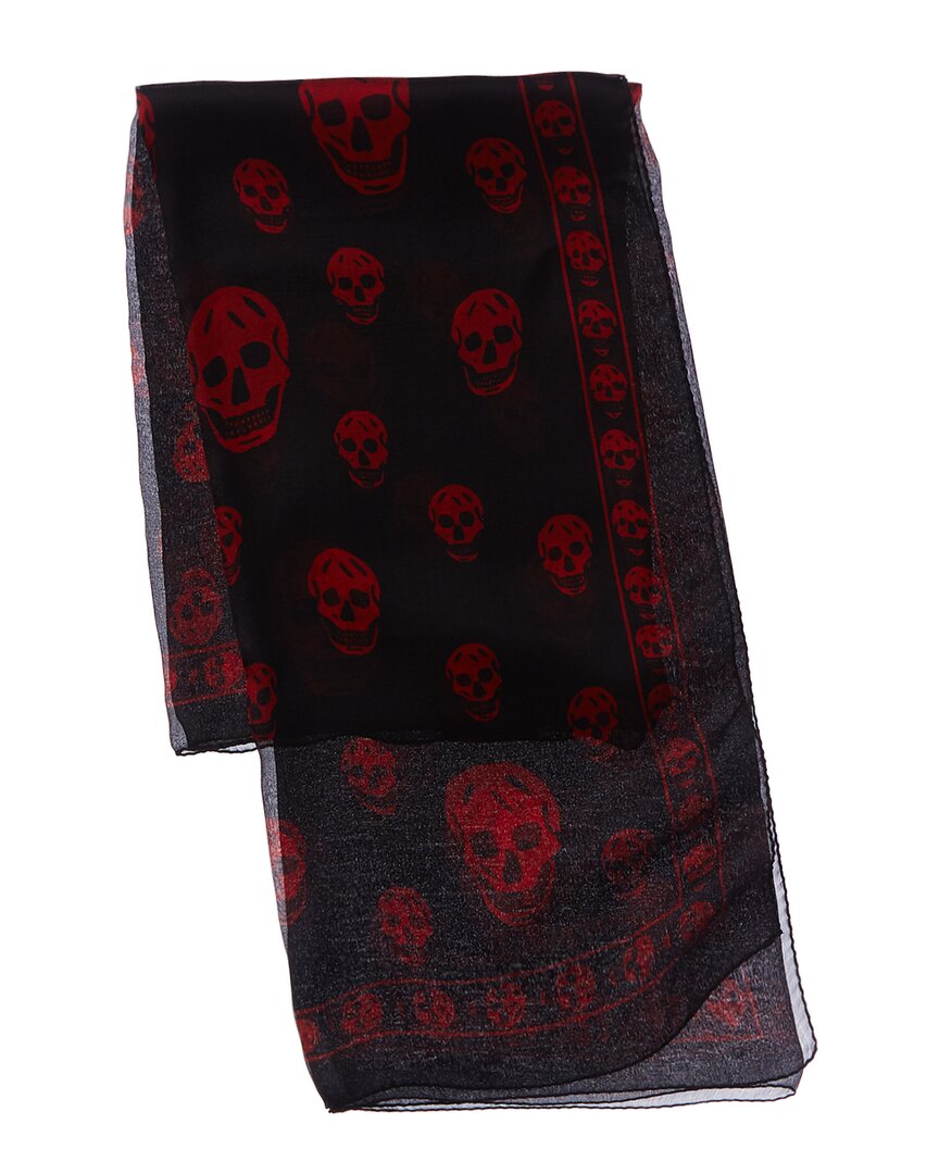 Alexander Mcqueen Silk Scarf