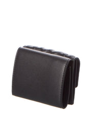Fendi Micro Trifold Leather Wallet
