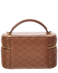 Saint Laurent Saint Laurent Gaby Leather Cosmetic Case