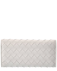 Bottega Veneta Bottega Veneta Intrecciato Leather Chain Wallet