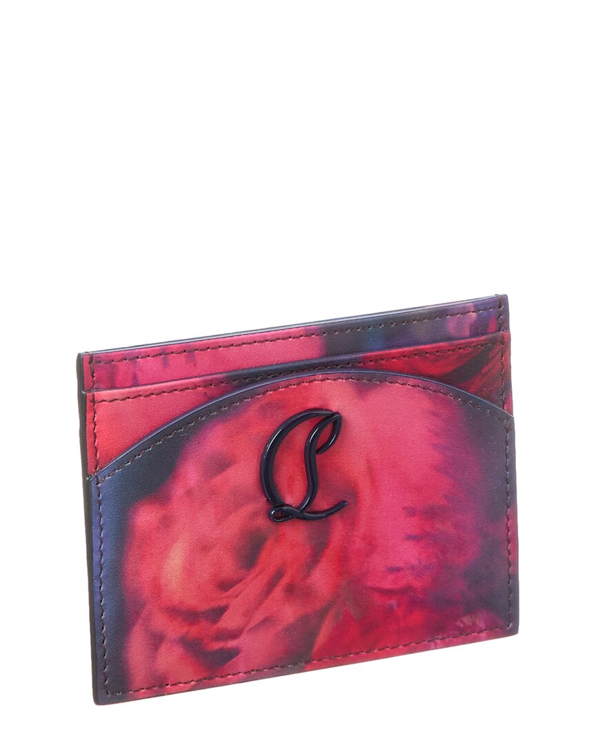 Christian Louboutin Loubi54 Leather Card Case