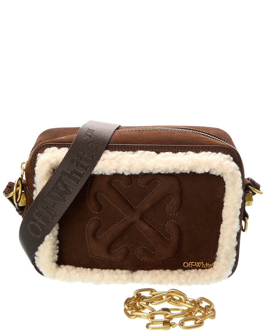 Off-White™ Medium Suede Camera Bag