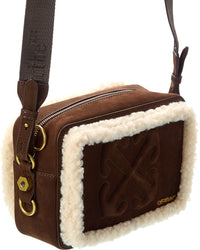 Off-White™ Medium Suede Camera Bag