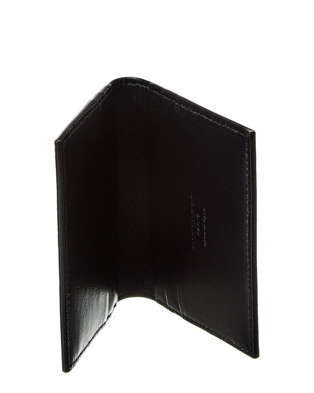 Saint Laurent Reversible Leather Card Case
