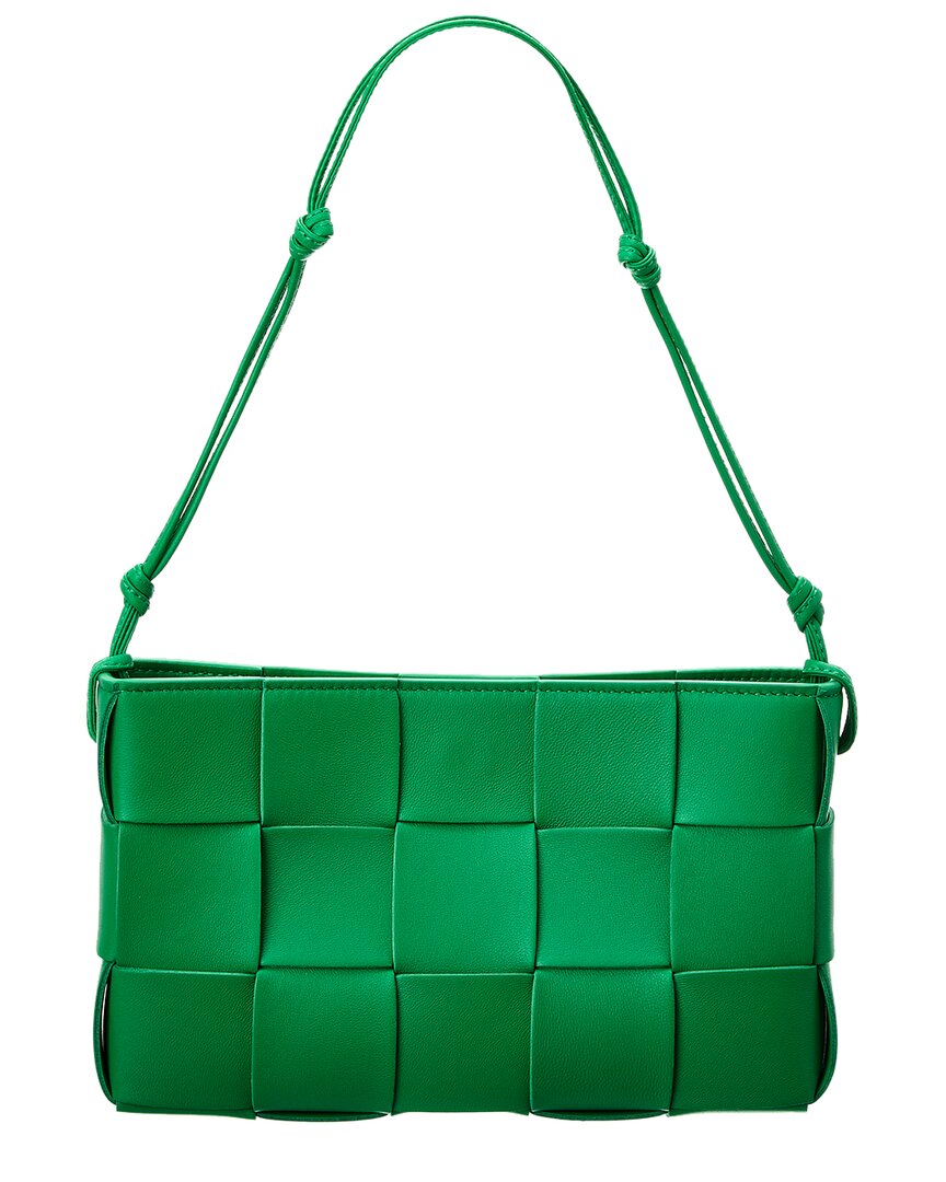 Bottega Veneta Bottega Veneta Cassette Intreccio Leather Pouch On Strap