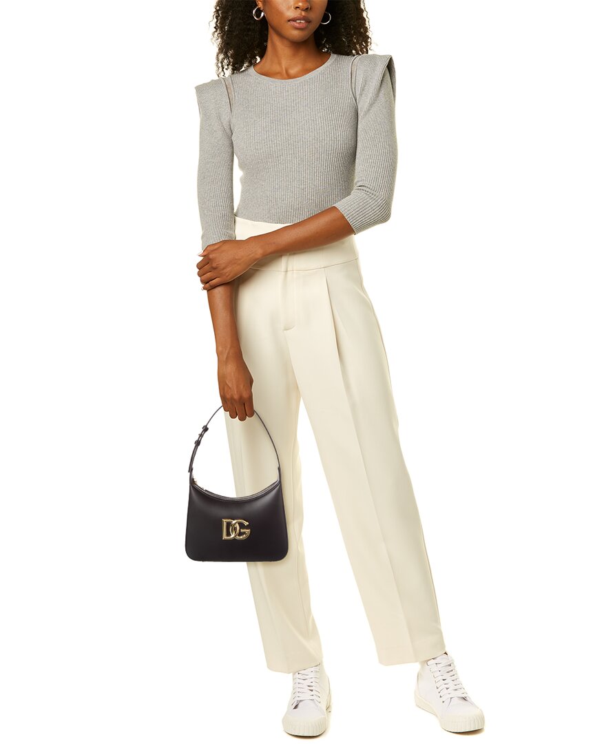 Dolce & Gabbana Dolce & Gabbana 3.5 Leather Hobo Bag