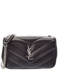 Saint Laurent Saint Laurent Loulou Mini Leather Crossbody