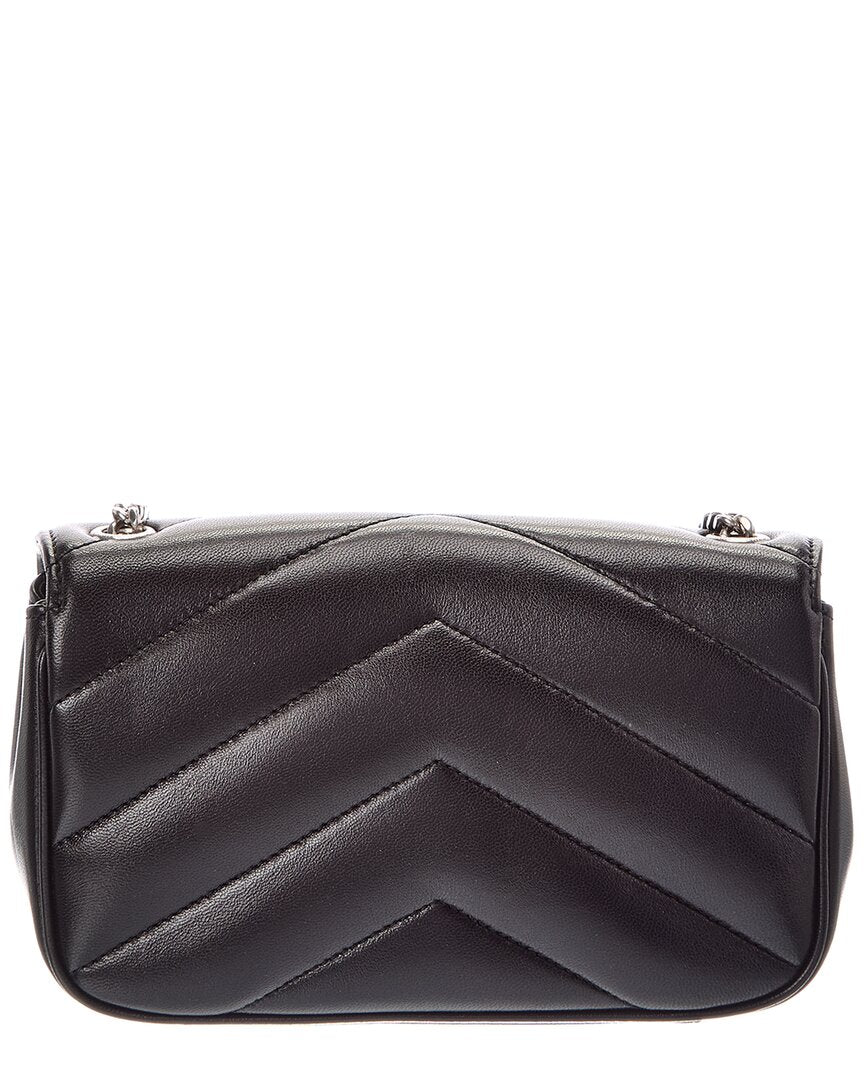 Saint Laurent Saint Laurent Loulou Mini Leather Crossbody
