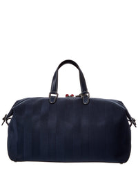 Fendi Lui 45 Pequin Canvas Duffel Bag