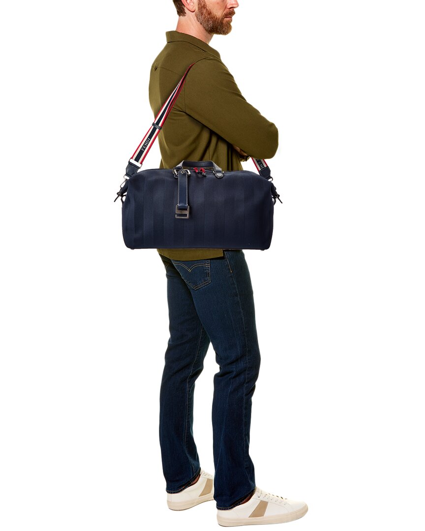 Fendi Lui 45 Pequin Canvas Duffel Bag