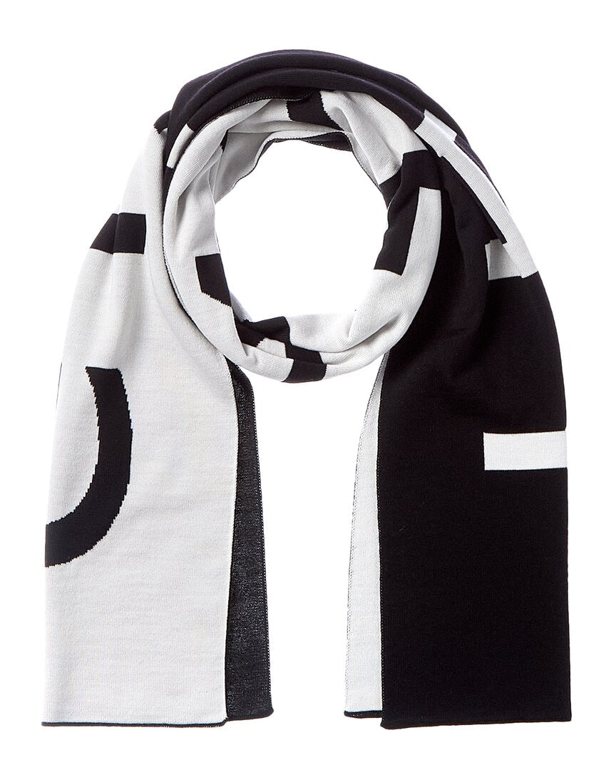 Givenchy Givenchy Jacquard Wool Scarf