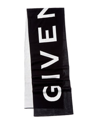 Givenchy Givenchy Jacquard Wool Scarf