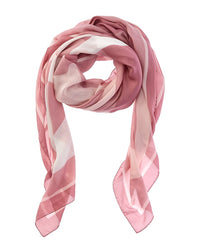 Burberry Logo Silk Scarf
