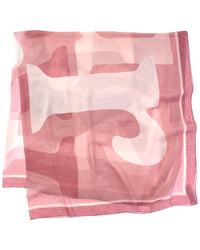 Burberry Logo Silk Scarf