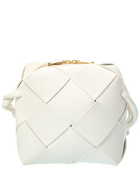 Bottega Veneta Bottega Veneta Cassette Mini Intrecciato Leather Camera Bag