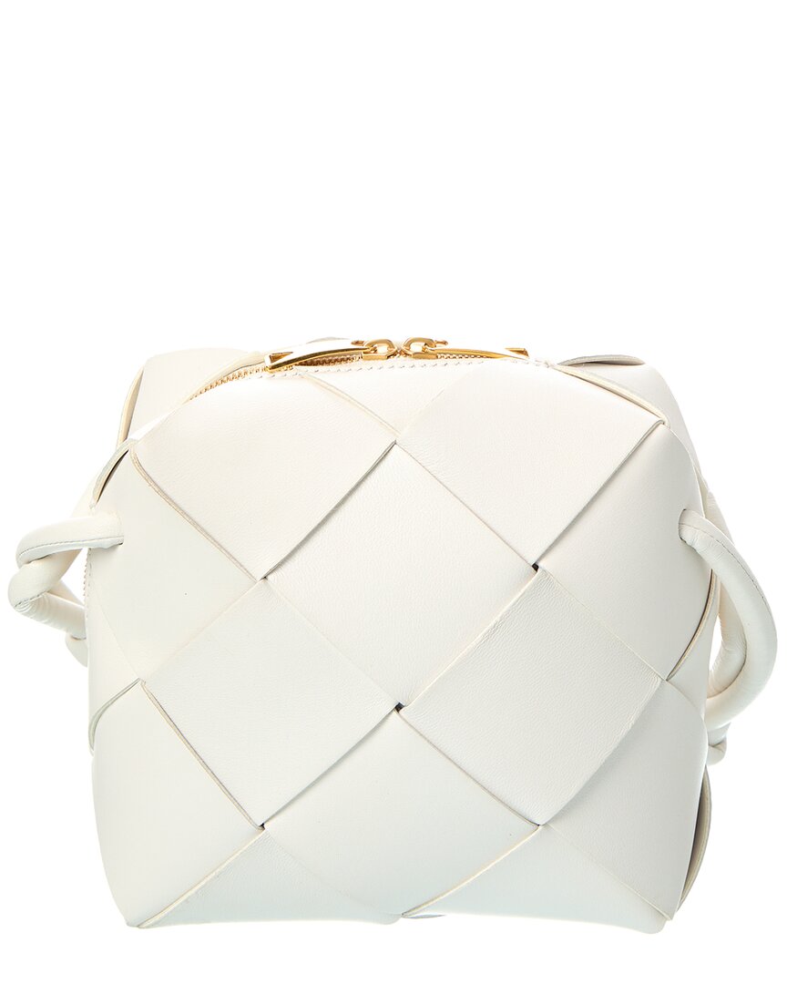 Bottega Veneta Bottega Veneta Cassette Mini Intrecciato Leather Camera Bag