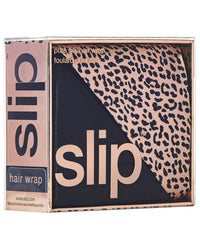 Slip® Unisex Pure Silk Hair Wrap - Wild Leopard