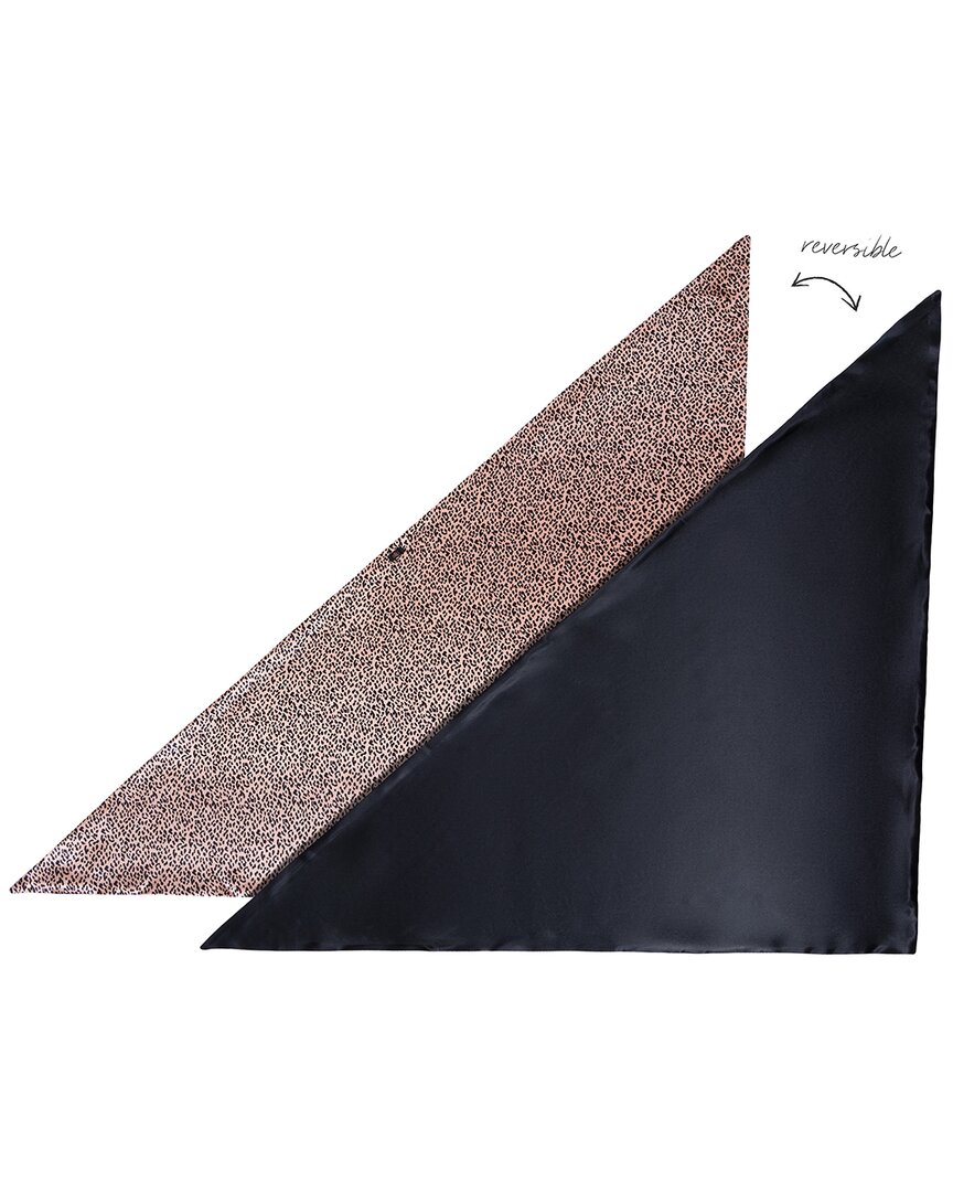 Slip® Unisex Pure Silk Hair Wrap - Wild Leopard