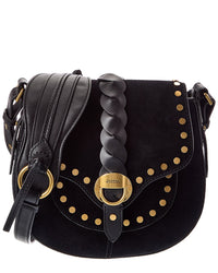 Isabel Marant Isabel Marant Altay Small Suede & Leather Shoulder Bag