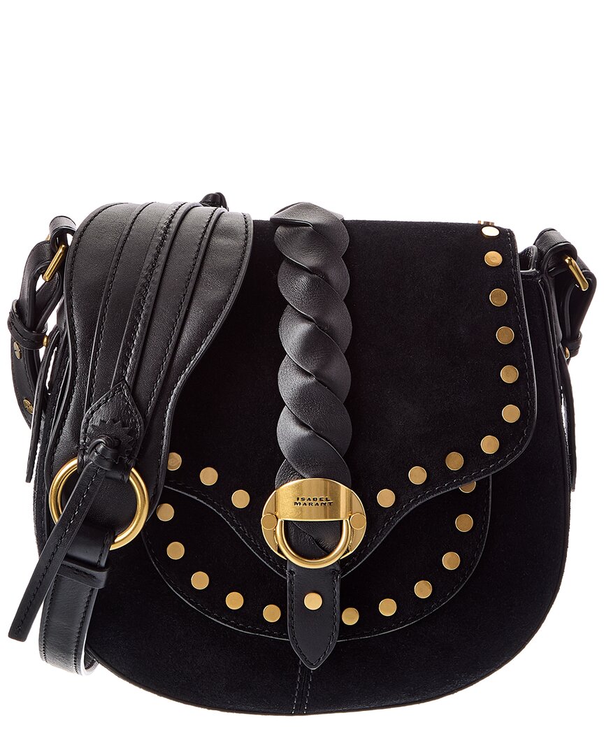 Isabel Marant Isabel Marant Altay Small Suede & Leather Shoulder Bag