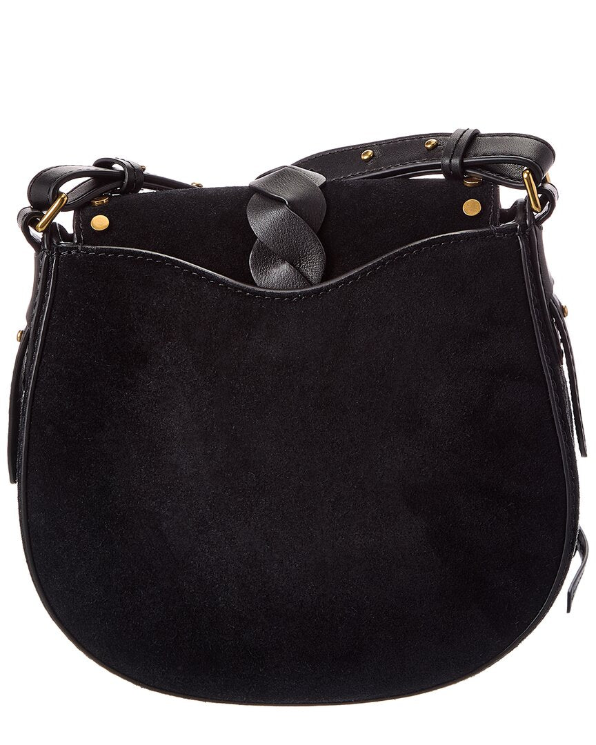 Isabel Marant Isabel Marant Altay Small Suede & Leather Shoulder Bag