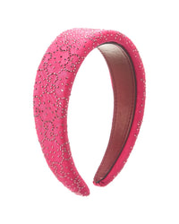 Gucci Gg Embellished Headband Pink