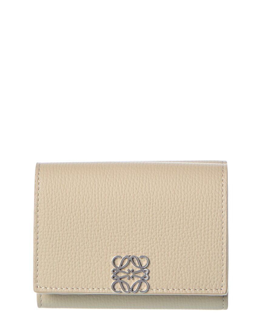 Loewe Loewe Anagram Leather Trifold Wallet