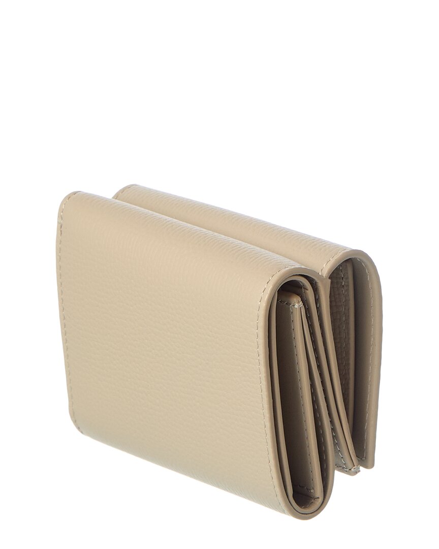 Loewe Loewe Anagram Leather Trifold Wallet