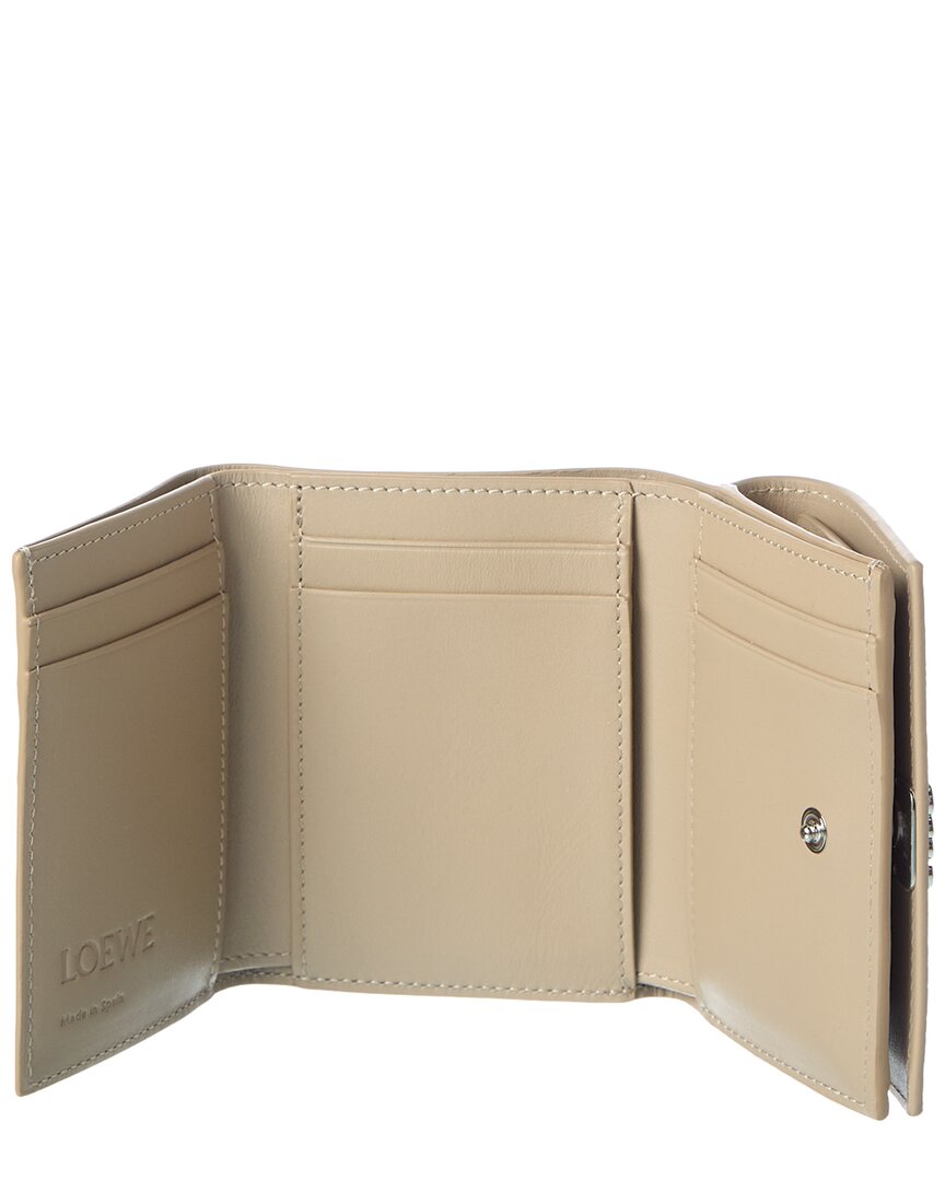 Loewe Loewe Anagram Leather Trifold Wallet