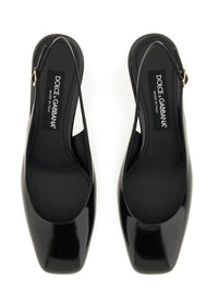 Dolce & Gabbana Women Patent Leather Slingback